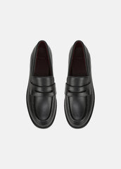 Siena Leather Lug-Sole Loafer in Loafers & Flats | Vince outlet