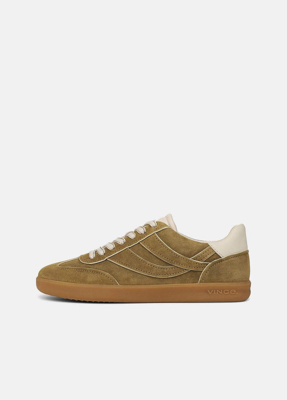Oasis Contrast-Edge Suede Sneaker in Sneakers | Vince on sale