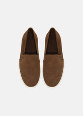 Blair Perforated Suede Sneaker in Sneakers | Vince Online