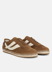 Oasis Suede & Leather Espadrille Sneaker in Sneakers | Vince near me