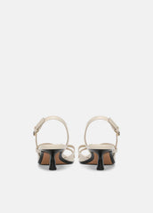 Tali Leather Slingback Sandal in Heels | Vince on sale