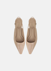 Sabra Leather Slingback Heel in Heels | Vince on sale