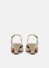 Levvy Leather Slingback Heel in Heels | Vince discount