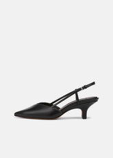 Levvy Leather Slingback Heel in Heels | Vince near me