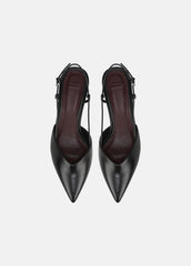 Levvy Leather Slingback Heel in Heels | Vince near me