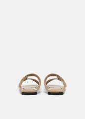 Vilma Leather Slide Sandal in Sandals | Vince outlet