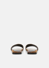 Valeria Leather & Suede Slide Sandal in Sandals | Vince on sale