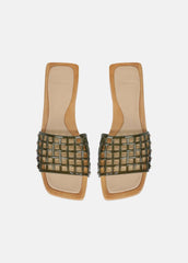 Barbara Jelly Slide Sandal in Sandals | Vince US