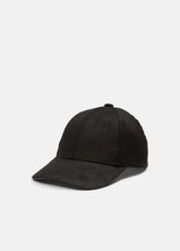 Leather-Trim Cashmere Baseball Cap in Scarves & Hats | Vince Online