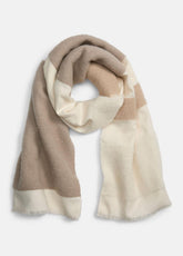 Brushed Alpaca-Blend Colorblock Scarf in Scarves & Hats | Vince on sale