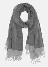 Border-Stripe Cotton Scarf in Scarves & Hats | Vince sale