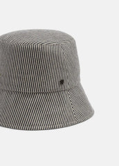 Stripe Cotton Canvas Bucket Hat in Scarves & Hats | Vince near me