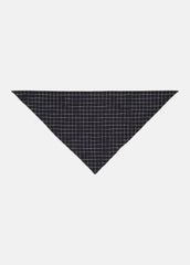 Trellis Plaid Cotton-Blend Headkerchief in Scarves & Hats | Vince US