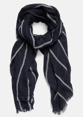 Cotton Gauze Awning Stripe Scarf in Scarves & Hats | Vince sale