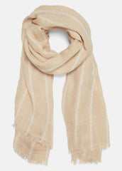 Cotton Gauze Awning Stripe Scarf in Scarves & Hats | Vince US