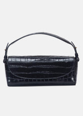 Sabrina Croc-Embossed Leather Mini Top-Handle Bag in Handbags | Vince for sale