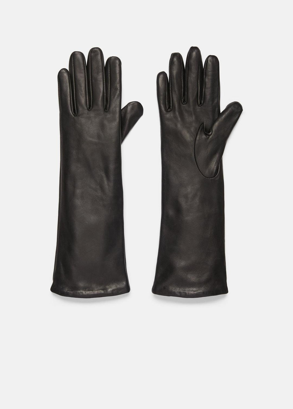 Cashmere-Lined Medium Leather Glove in Gloves | Vince outlet