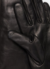 Cashmere-Lined Medium Leather Glove in Gloves | Vince outlet