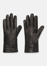 Cashmere-Lined Short Leather Glove in Gloves | Vince US