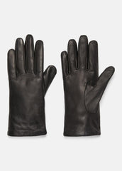 Cashmere-Lined Short Leather Glove in Gloves | Vince US