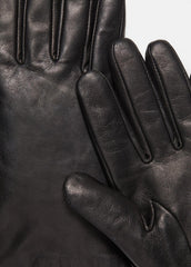 Cashmere-Lined Short Leather Glove in Gloves | Vince US