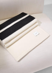 Cashmere Jersey Stripe Throw in Pillows & Blankets | Vince outlet