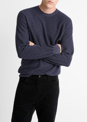 Geo-Jacquard Wool-Blend Crew Neck Sweater in Crew Neck | Vince sale