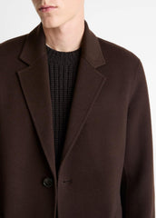 Splittable Wool-Cashmere Single-Breasted Topcoat in Coats | Vince for sale