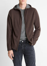 Cashmere Zip-Front Hoodie in Sweatshirts & Hoodies | Vince discount