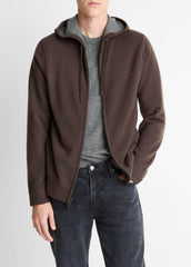 Cashmere Zip-Front Hoodie in Sweatshirts & Hoodies | Vince discount