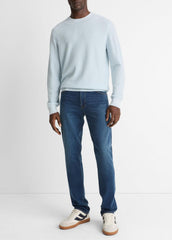 Geo-Jacquard Wool-Blend Crew Neck Sweater in Crew Neck | Vince Online