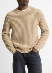 Utility Shaker Merino Wool Sweater in Crew Neck | Vince near me