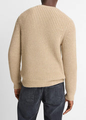 Utility Shaker Merino Wool Sweater in Crew Neck | Vince near me