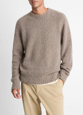 Donegal Cashmere Raglan-Sleeve Sweater in Crew Neck | Vince near me