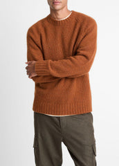 Donegal Cashmere Raglan-Sleeve Sweater in Crew Neck | Vince outlet