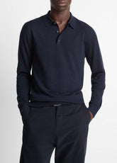 Wool Polo Sweater in Sweaters | Vince for sale