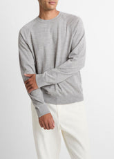 Featherweight Wool-Cashmere Crew Neck Sweater in Crew Neck | Vince Online