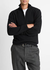 Cashmere Quarter-Zip Sweater in Quarter Zip | Vince for sale
