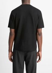 Milano Short-Sleeve Crew Neck Sweater in Crew Neck | Vince US