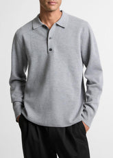 Italian Merino Wool Milano Polo Sweater in Sweaters | Vince discount