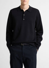 Italian Merino Wool Milano Polo Sweater in Sweaters | Vince outlet