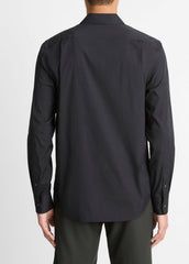 Stretch-Cotton Poplin Shirt in Long Sleeve | Vince for sale