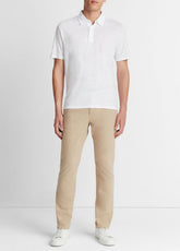 Linen Polo Shirt in Henleys & Polos | Vince Online