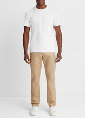 Garment Dye Cotton T-Shirt in Short Sleeve | Vince discount