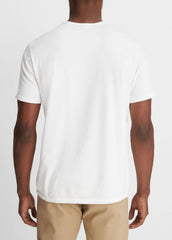 Garment Dye Cotton T-Shirt in Short Sleeve | Vince discount