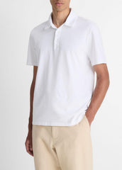 Garment Dye Cotton Polo Shirt in Henleys & Polos | Vince outlet