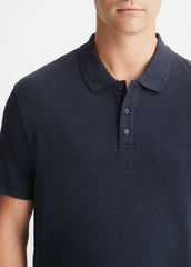 Classic Slub Polo Shirt in Henleys & Polos | Vince sale