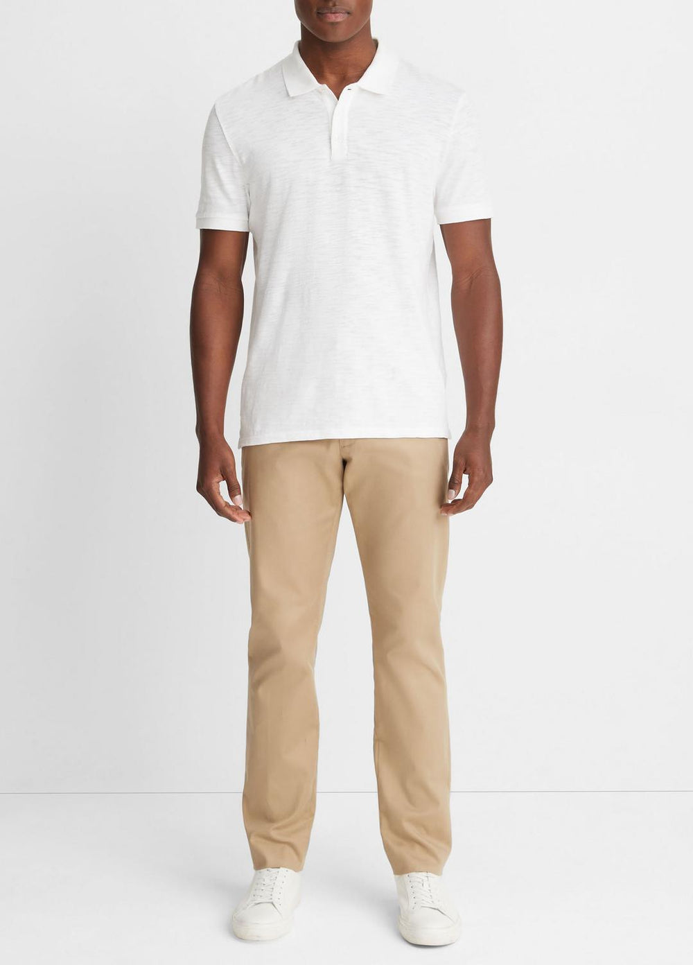 Classic Slub Polo Shirt in Henleys & Polos | Vince discount