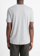 Pima Cotton V-Neck T-Shirt in Short Sleeve | Vince for sale