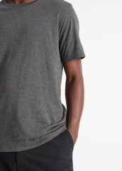 Pima Cotton Crew Neck T-Shirt in Short Sleeve | Vince on sale